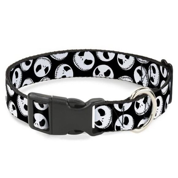 New Disney Nightmare Before Christmas Dog Collar Jack Skellington Med 11" 17" - Picture 1 of 4